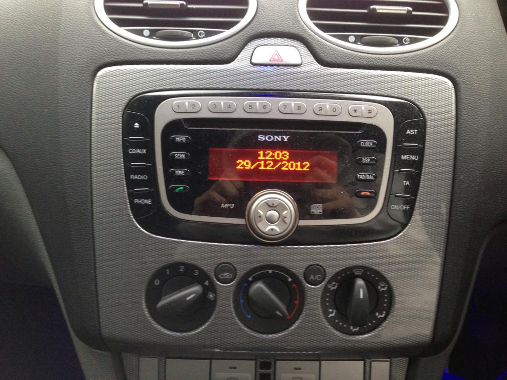 Ford sony bluetooth