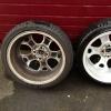 Front wheels cleaning with Wonder Wheels